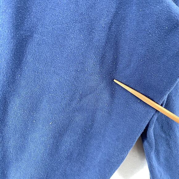 EILEEN FISHER Pants 3X Stretch Organic Cotton Jersey Wide Crop Pull On Blue USA - Picture 11 of 12